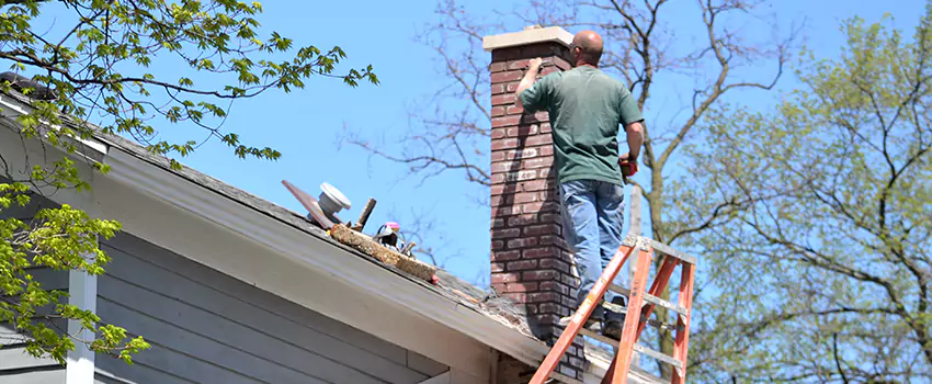 Vinyl and PVC Chimney Flashing Installation in Bella Vista, AR