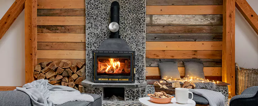 Thelin Hearth Products Direct Vent Gas Stove Fireplace Inspection in Bella Vista, Arkansas